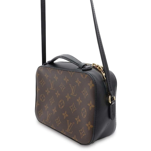 Louis Vuitton Black Shoulder Saintonge Bag Tassel Monogram - Picture 1 of 8